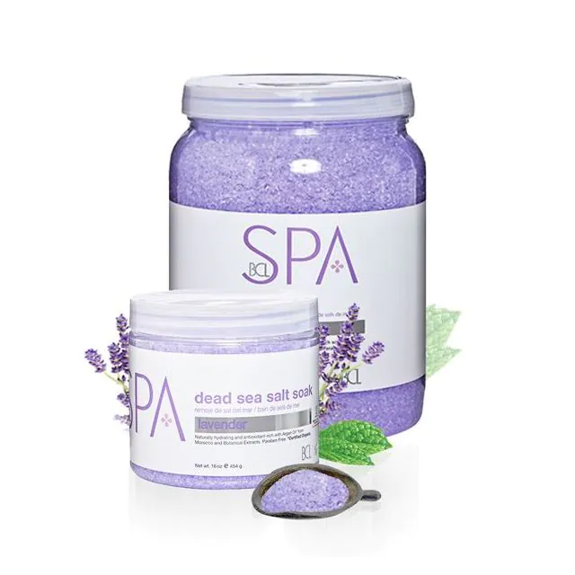 BCL Spa Dead Sea Salt Soak Lavender + Mint