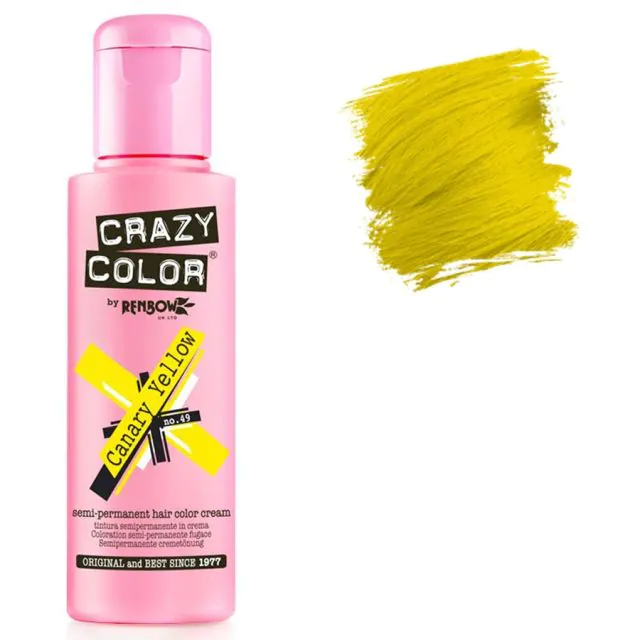 Crazy Color Canary Yellow 100ml