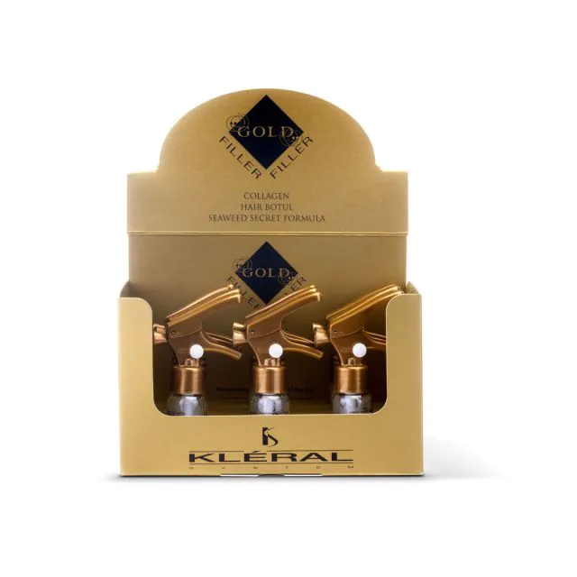 Kleral Gold Filler - Hair Botox 9x10ml