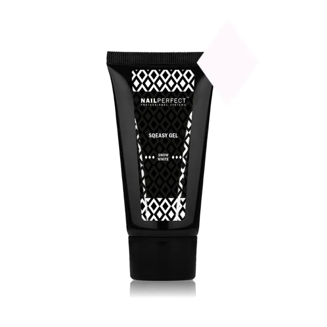 NailPerfect Sqeasy Gel Snow White 60g