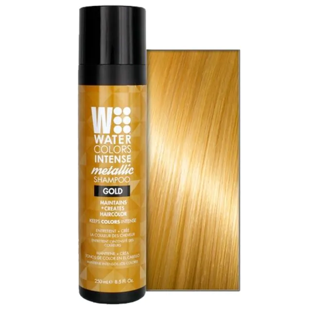 Tressa WaterColors Intense Metallic Shampoo Gold