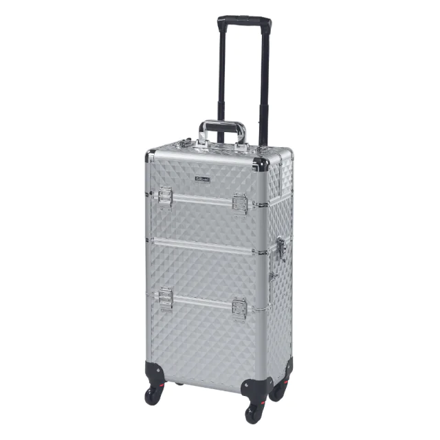 Sibel Professionele Beauty Trolley 2 In 1 Zilver